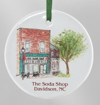 Davidson Soda Shop ornaments